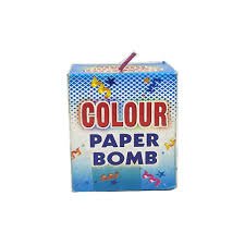 Colour Paper Bomb 1/4 Kg